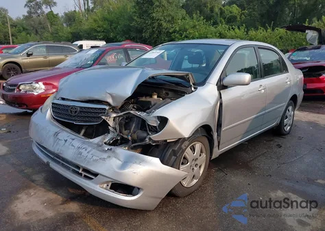 2007 Toyota Corolla Le из США, поврежденный, VIN JTDBR32E970110984